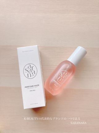 PERFUME HAZE HAIR &amp; BODY MIST 퍼퓸 헤이즈 헤어 &amp; 바디 미스트 — 5점을 준 리뷰어가 2023년 4월 올린 사용 사진