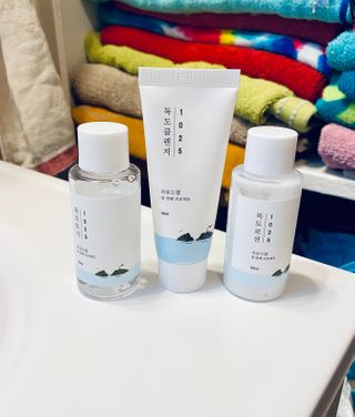 ROUND LAB 1025 DOKDO ON THE GO KIT — 5점을 준 리뷰어가 2021년 2월 올린 사용 사진