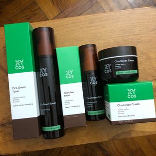 Cica Green Line [Toner, Serum, Cream] — 3.5점을 준 리뷰어가 2021년 8월 올린 사용 사진