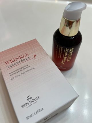 [The Skin House] Wrinkle Supreme Serum — 4점을 준 리뷰어가 2022년 10월 올린 사용 사진