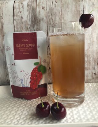 [K-doraji] Omija Berry Drink–80ml pouches of Bellflower Root Concentrate with Omija Berry — 5점을 준 리뷰어가 2021년 8월 올린 사용 사진