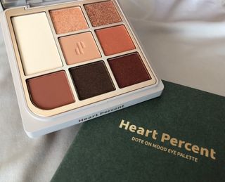 하트퍼센트 Heart Percent Dote on Mood Eye Palette VERMILION FACET — 4점을 준 리뷰어가 2021년 11월 올린 사용 사진