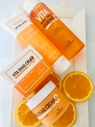 Vita Snail Trio Set [First Essence, Cream, Gel Cleanser] — 4점을 준 리뷰어가 2021년 8월 올린 사용 사진