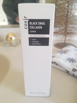 [Coxir] Black Snail Collagen Toner — 5점을 준 리뷰어가 2021년 12월 올린 사용 사진