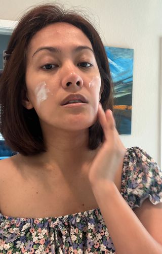 Round Lab Birch Juice Moisturizing Sunscreen — 4.5점을 준 리뷰어가 2024년 5월 올린 사용 사진