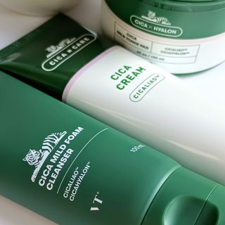 시카 클리어 스팟 패치(10mm 18ea &amp; 12mm 30ea) &amp; 데일리 수딩 마스크 &amp; CICA 크림100ml — 5점을 준 리뷰어가 2023년 7월 올린 사용 사진