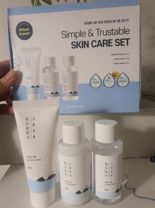 ROUND LAB 1025 DOKDO ON THE GO KIT — 5점을 준 리뷰어가 2021년 1월 올린 사용 사진