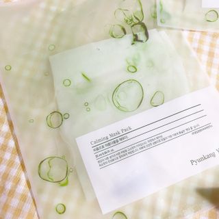 Pyunkang Yul 편강 율 진정 수분 강화 토너 150ml & 진정 마스크팩 10ea — 4.5점을 준 리뷰어가 2021년 8월 올린 사용 사진