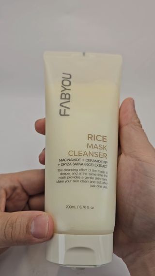 페브유 / FABYOU 광채피부 세트 라이스 마스크 클렌저 6.76 fl.oz + 라이스 글로우 폼 토너 5.07 fl.oz — 5점을 준 리뷰어가 2025년 2월 올린 사용 사진