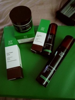 Cica Green Line [Toner, Serum, Cream] — 5점을 준 리뷰어가 2021년 9월 올린 사용 사진
