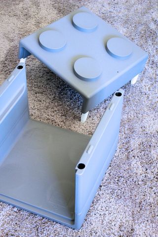 [CUBING] 형 모듈 수납 블록 타입 모듈러 스토리지 스토리지 인테리어 가구 DIY 가구 — 3점을 준 리뷰어가 2022년 1월 올린 사용 사진