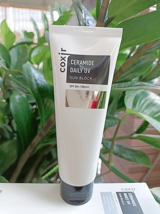 [Coxir] Ceramide Daily UV Sun Block — 5점을 준 리뷰어가 2022년 7월 올린 사용 사진