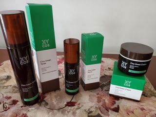 Cica Green Line [Toner, Serum, Cream] — 3점을 준 리뷰어가 2021년 9월 올린 사용 사진