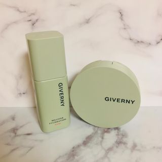 지베르니 밀착 커버 파운데이션 30ml + 밀착 커버 쿠션 본 제품 — 4점을 준 리뷰어가 2023년 9월 올린 사용 사진