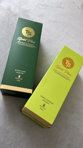 ゴールドプラスセット(シャンプー500g x 1ea/トリートメント500ml X 1ea) — 5점을 준 리뷰어가 2023년 3월 올린 사용 사진