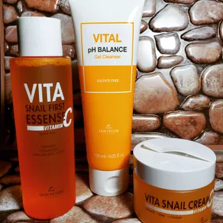 Vita Snail Trio Set [First Essence, Cream, Gel Cleanser] — 5점을 준 리뷰어가 2021년 9월 올린 사용 사진