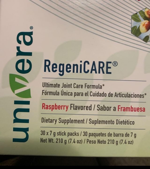 Univera RegeniCARE Raspberry Stick Pack 리뷰 사진