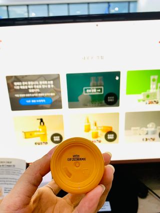 레베코코 골든드립 더마 AI 크림 59 Vietnam — 5점을 준 리뷰어가 2021년 8월 올린 사용 사진