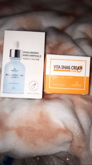 Vita Snail Cream + Hyaluronic 6000 ampoule — 5점을 준 리뷰어가 2021년 8월 올린 사용 사진