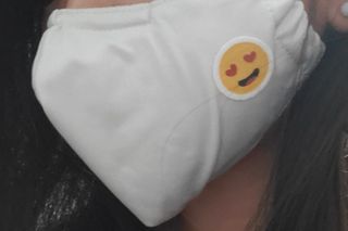 르무통 스피치 버블 아로마 마스크 패치 — 5점을 준 리뷰어가 2021년 6월 올린 사용 사진