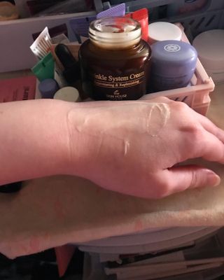 [THE SKIN HOUSE] Wrinkle System Cream — 4점을 준 리뷰어가 2022년 2월 올린 사용 사진