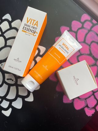 Vita Snail Trio Set [First Essence, Cream, Gel Cleanser] — 5점을 준 리뷰어가 2021년 9월 올린 사용 사진
