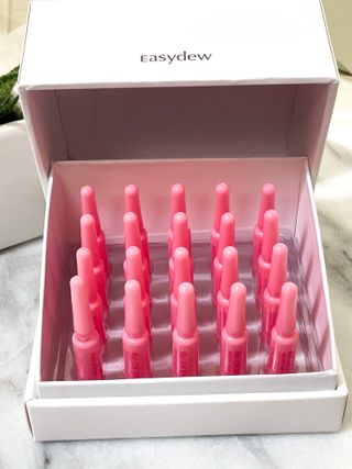 이지듀 리더마 마스터 앰플 1ml x 20 바이알 — 5점을 준 리뷰어가 2021년 2월 올린 사용 사진