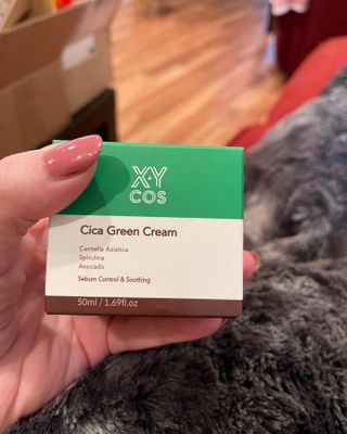 [XYCOS] Cica Green Cream (Vegan) — 5점을 준 리뷰어가 2022년 4월 올린 사용 사진