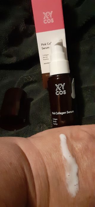 [Vegan] XYCOS Pink Collagen Serum — 4.5점을 준 리뷰어가 2022년 2월 올린 사용 사진