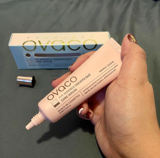 오바코 ovaco eye wrinkle smooth out serum — 5점을 준 리뷰어가 2022년 1월 올린 사용 사진