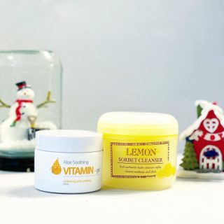 [THE SKIN HOUSE] Lemon Sorbet Cleanser, Aloe Soothing Vitamin Gel — 4.5점을 준 리뷰어가 2021년 12월 올린 사용 사진