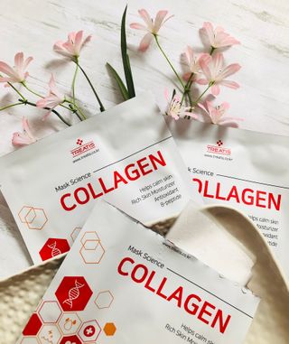 트리티스 [Treatis] Facial Sheet Mask — 5점을 준 리뷰어가 2021년 2월 올린 사용 사진