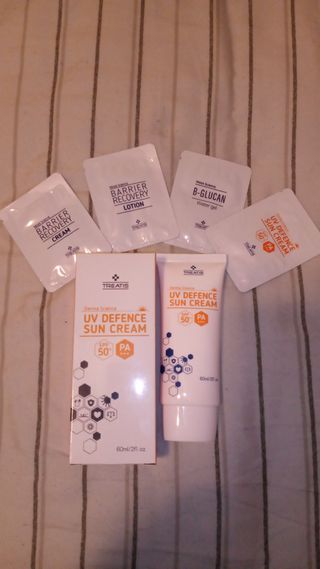 트리티스 US [TREATIS] UV Defence Sun Cream PA+++ / SPF50+ — 5점을 준 리뷰어가 2021년 2월 올린 사용 사진