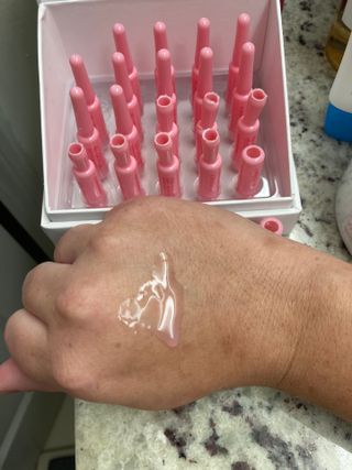 이지듀 리더마 마스터 앰플 1ml x 20 바이알 — 4.5점을 준 리뷰어가 2021년 8월 올린 사용 사진