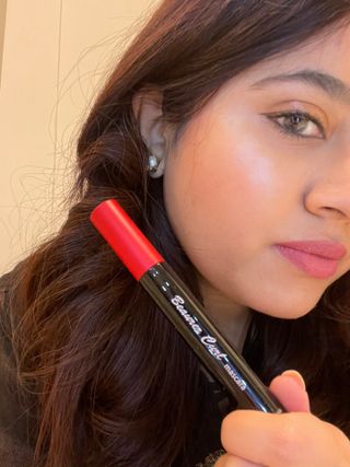 RED COOKIES Beaurer Curl Mascara Black Color Water-proof Smudge-proof Macara — 4.5점을 준 리뷰어가 2025년 1월 올린 사용 사진