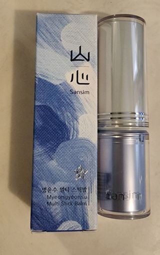 산심 명연수 멀티 스틱 밤 0.38oz 수분 스틱 집중 주름 케어 — 4점을 준 리뷰어가 2022년 11월 올린 사용 사진