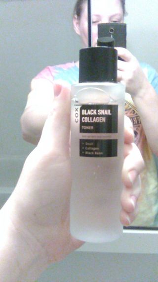 [Coxir] Black Snail Collagen Toner — 5점을 준 리뷰어가 2021년 11월 올린 사용 사진