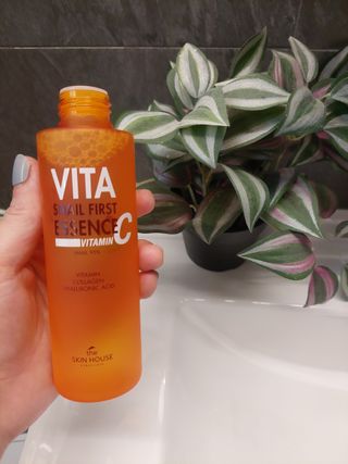 [THE SKIN HOUSE] Vita Snail First Essence — 4점을 준 리뷰어가 2022년 3월 올린 사용 사진