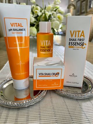 Vita Snail Trio Set [First Essence, Cream, Gel Cleanser] — 5점을 준 리뷰어가 2021년 9월 올린 사용 사진