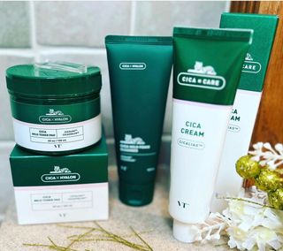 시카 클리어 스팟 패치(10mm 18ea &amp; 12mm 30ea) &amp; 데일리 수딩 마스크 &amp; CICA 크림100ml — 5점을 준 리뷰어가 2023년 7월 올린 사용 사진