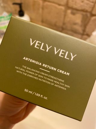 VELY VELY Artemisia Return Cream — 5점을 준 리뷰어가 2021년 4월 올린 사용 사진