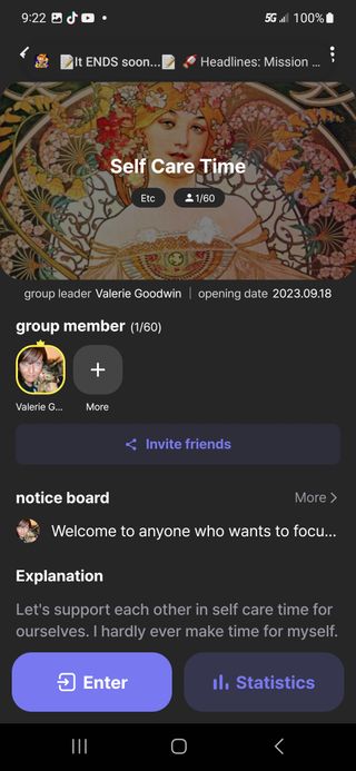 도트타이머 Metaverse time management app, Dote Timer ⏲️ 1 premium lifetime pass, 10 one-year subscriptions — 5점을 준 리뷰어가 2023년 9월 올린 사용 사진