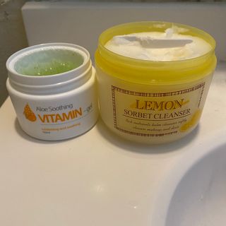 [THE SKIN HOUSE] Lemon Sorbet Cleanser, Aloe Soothing Vitamin Gel — 5점을 준 리뷰어가 2021년 12월 올린 사용 사진