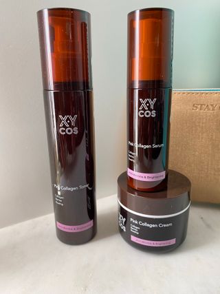 Pink Collagen Line [Toner, Serum, Cream] — 3.5점을 준 리뷰어가 2021년 10월 올린 사용 사진