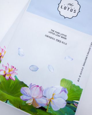 제주 보태니컬 선크림/더 퓨어 로터스 어메니티 세트/연꽃잎 마스크 - 진정 — 5점을 준 리뷰어가 2022년 8월 올린 사용 사진