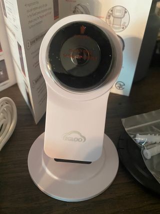 온습도 모니터와 스마트 리모컨이 탑재된 EGLOO cam S4 1080P Wi-Fi 스마트 카메라 — 5점을 준 리뷰어가 2021년 6월 올린 사용 사진