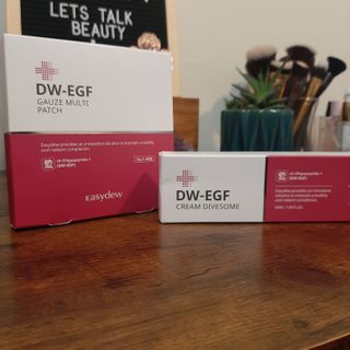 이지듀 이지 듀 DW-EGF 크림 다이브 솜 / 거즈 멀티 패치 — 5점을 준 리뷰어가 2021년 2월 올린 사용 사진