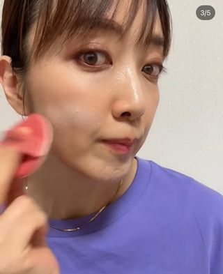 지베르니 밀착 커버 파운데이션 30ml + 밀착 커버 쿠션 본 제품 — 5점을 준 리뷰어가 2023년 9월 올린 사용 사진