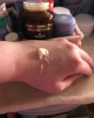 [THE SKIN HOUSE] Wrinkle System Cream — 4점을 준 리뷰어가 2022년 2월 올린 사용 사진