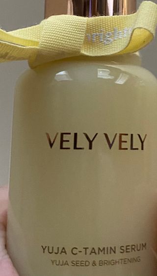 VELY VELY Yuja C-Tamin Serum — 4점을 준 리뷰어가 2021년 4월 올린 사용 사진